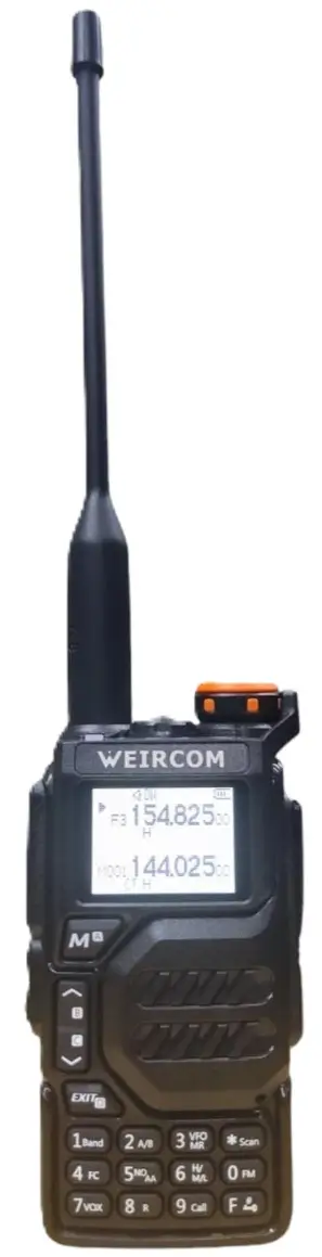 Handy talky multi band Weircom WR-UV5R original.