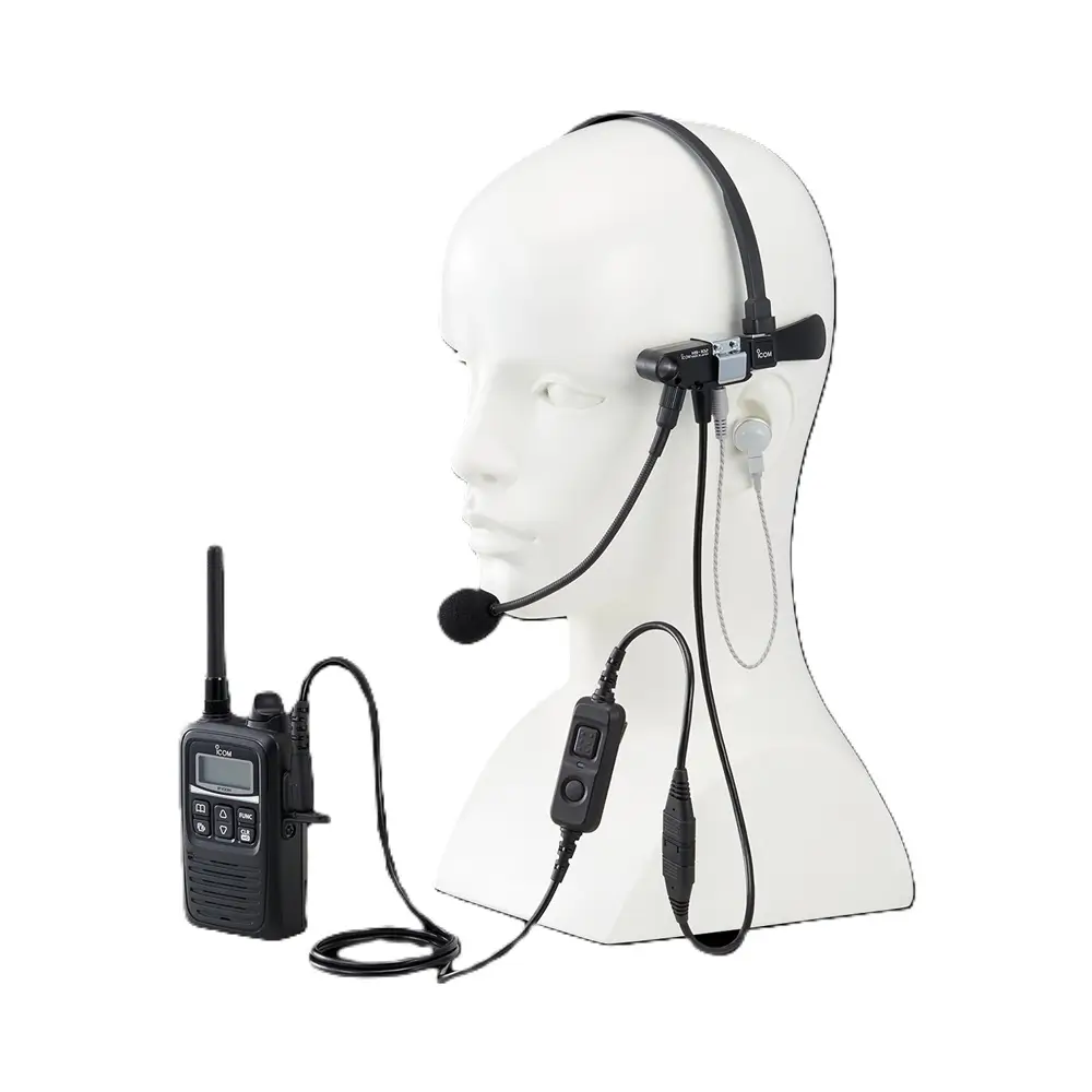 Icom HS-102 - Rakomindo Icom HS-102, headset HT Jarak Jauh Icom IP504H.