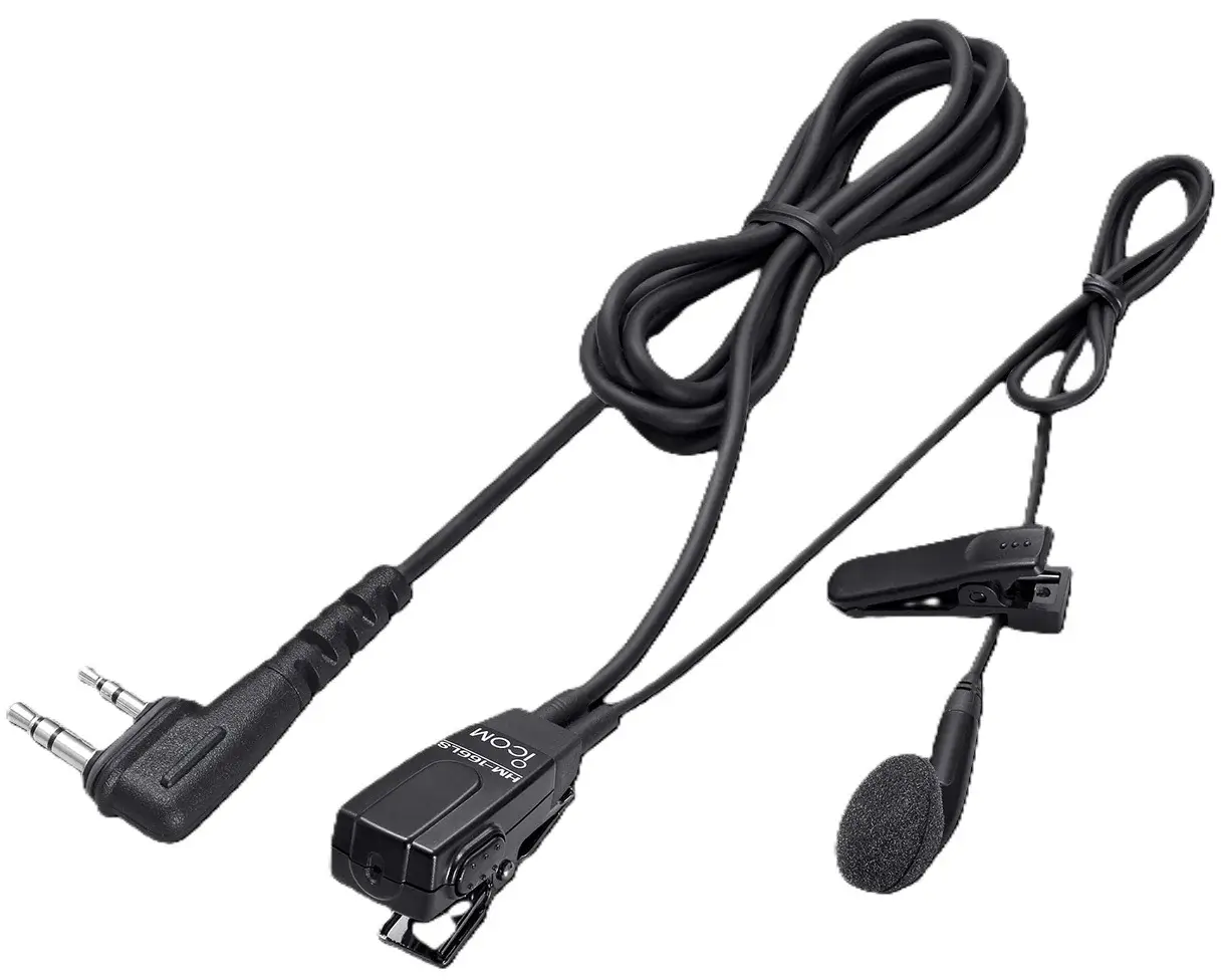 Microphone Icom HM-166LS untuk handy talky Icom IP504H.