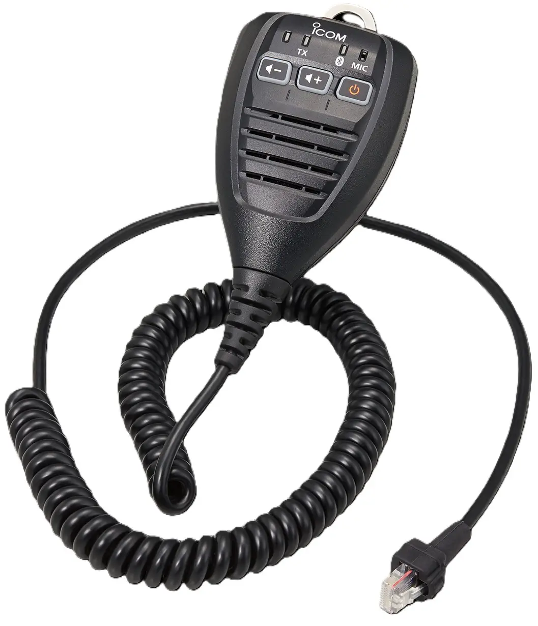 Microphone Icom HM-215 untuk HT Icom IP504H.